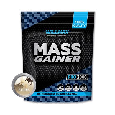 Mass Gainer Willmax 2 kg персиковий-йогурт