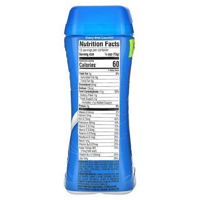 Gerber, Powerblend Cereal for Baby, овсяная каша с пробиотиками, чечевица, морковь и яблоки, средство для ползания, от 8 месяцев, 8 унций (227 г) купить в Киеве и Украине