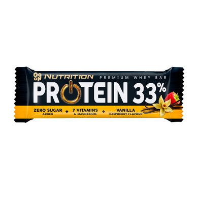 Protein 33% Bar GoOn Nutrition 50 g vanilla raspberry