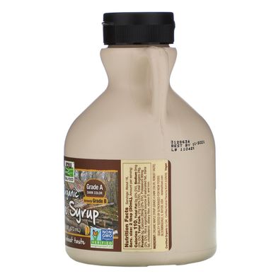 Органический кленовый сироп класс A темный цвет Now Foods (Organic Maple Syrup Grade A Dark) 473 мл купить в Киеве и Украине