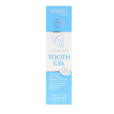 Зубна паста з ксилітом крижана м'ята American Biotech Labs (Tooth Gel Glacial Mint) 118 мл