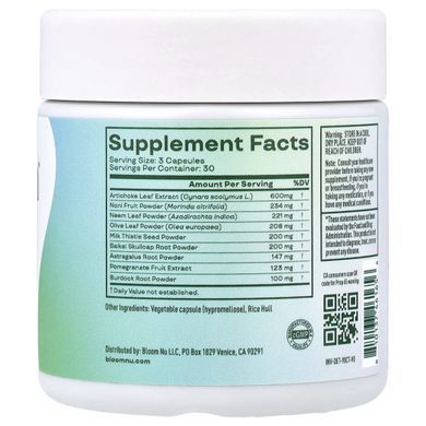 Bloom, Hormone Health, Detox, 90 Capsules