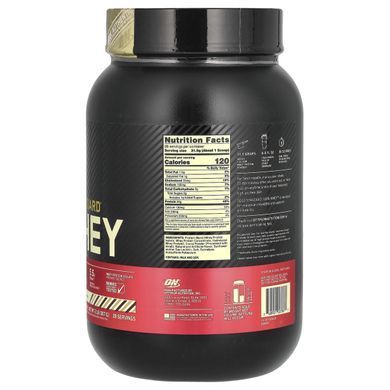 100% молочна Протеїн &laquo;Золотий стандарт&raquo; Optimum Nutrition (Whey Protein) 909 г