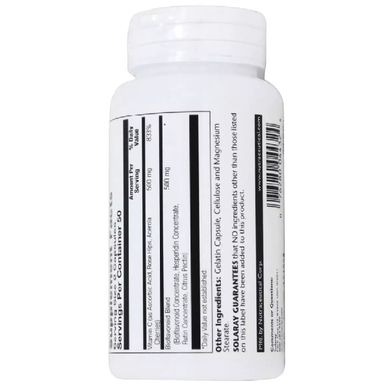 Вітамін C з біофлавоноїдами Solaray (Vitamin C + Bioflavonoids) 1000 мг 100 капсул
