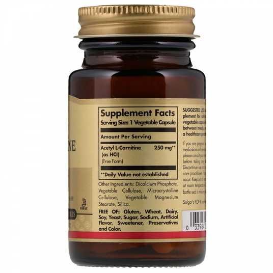 solgar l-carnitine 250 mg Ацетил Л-Карнитин (Acetyl L-Carnitine) мг 30 капсул купити в Україні — Solgar L-Carnitine Liquid 1500mgr 473ml,