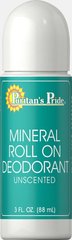Мінеральний антипреспірант, Mineral Roll On Deodorant, Puritan's Pride, 85 мл