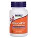Контроль сахара в крови Now Foods (GlucoFit) 60 мягких желатиновых капсул фото