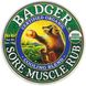 Мазь для растирания от боли в мышцах, охлаждающая смесь, Badger Company, 2 унции (56 г) фото