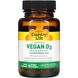 Вегетарианский витамин Д3 Country Life (Vegan D3) 125 мкг 5000 МЕ 60 капсул фото