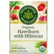 Органический боярышник с гибискусом Traditional Medicinals (Organic Hawthorn with Hibiscus) 16 пакетиков фото