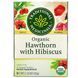 Органічний глід з гібіскусом Traditional Medicinals (Organic Hawthorn with Hibiscus) 16 пакетиків фото