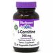 Карнитин Bluebonnet Nutrition (L-Carnitine) 500 мг 30 вегетарианских капсул фото
