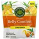 Traditional Medicinals, Organic Belly Comfort, лимонный имбирь, 30 леденцов в индивидуальной упаковке фото
