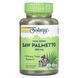 Со Пальметто, цілісні ягоди сереноя, Saw Palmetto Whole Berry, Solaray, 180 капсул фото