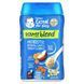 Gerber, Powerblend Cereal for Baby, овсяная каша с пробиотиками, чечевица, морковь и яблоки, средство для ползания, от 8 месяцев, 8 унций (227 г) фото