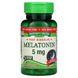 Nature's Truth, Мелатонин, натуральные ягоды, 5 мг, 90 быстро растворяющихся таблеток фото