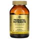 Мультивітаміни і мультимінерали Solgar (Prenatal Nutrients) 240 таблеток фото