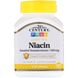 Ніацин (гексанікотінат инозитола), 21st Century, 500 мг, 110 капсул фото
