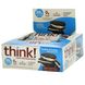 Think !, High Protein Bars, Cookies and Cream, 10 Bars, 2.1 oz (60 g) Each