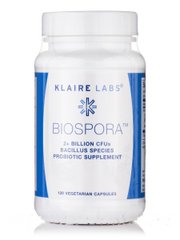 Пробіотики Klaire Labs (BioSpora) 120 вегетаріанських капсул