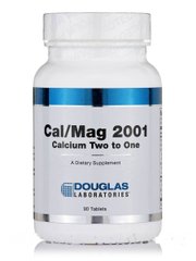 Кальцій та Магній Douglas Laboratories (Cal/Mag 2001) 90 таблеток