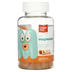 Zahler, M Is For Magnesium, Персик, 60 жувальних цукерок