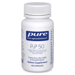 Вітамін B6 Піридоксаль-5-фосфат Pure Encapsulations (P5P 50) 60 капсул