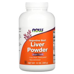 Порошок яловичої печінки Now Foods (Liver Powder) 340 г