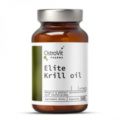 Елітна олія криля, PHARMA ELITE KRILL OIL, OstroVit, 60 капсул