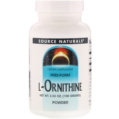 Л-Орнитин Source Naturals (L-Ornithine) 100 г купить в Киеве и Украине