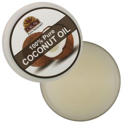100% чистое кокосовое масло, глубокое увлажнение, 100% Pure Coconut Oil, Deep Moisturizing, Okay Pure Naturals, 177 мл купить в Киеве и Украине