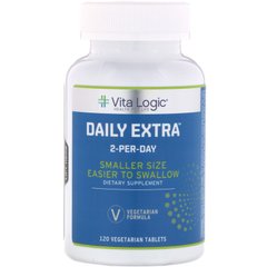 Мультивітаміни по 2 в день Vita Logic (Daily Extra) 120 таблеток