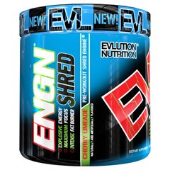 ENGN Shred, коктейль перед тренуваннями зі смаком лаймового напою, EVLution Nutrition, 8,1 унції (231 г)