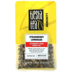 Tiesta Tea Company, Розсипний чай преміум-класу, полуничний лимонад, без кофеїну, 2,0 унції (56,7 г)