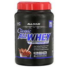 100% сироватковий протеїн, шоколад, ALLMAX Nutrition, 907 г