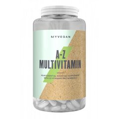 Комплекс мультивитаминов для веганов Myprotein (Vegan A-Z Multivitamin) 180 капсул купить в Киеве и Украине