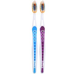 Зубная щетка Advanced, среднего размера, Pro-Health, Advanced Toothbrush, Medium, Oral-B, 2 щетки купить в Киеве и Украине