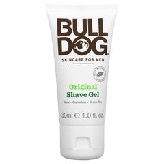 Bulldog Skincare For Men, оригинальный гель для бритья, 1,0 жидкая унция (30 мл) купить в Киеве и Украине