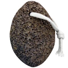 Справжній вулканічний камінь, Для рук, ніг, тіла, Bass Brushes, 1 камінь