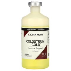 Колострум - натуральне рідке молозиво без смакових добавок і ароматизаторів, Kirkman Labs, 8 рідких унцій (237 мл)