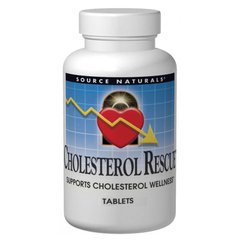 Допомога при холестерині Source Naturals (Cholesterol Rescue) 60 таблеток