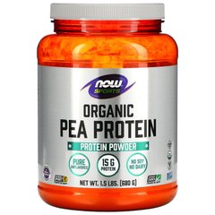 Гороховый протеин органик Now Foods (Pea Protein Sports) 680 г купить в Киеве и Украине