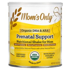 Nature's One, Mom's Only, допологова підтримка, харчовий коктейль для мами, лимонний шифон, 14 унцій (396 г)