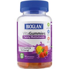 Біоглан Мультивітаміни для всієї родини желейки Bioglan (Vitagummies Family) 60 шт
