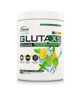 Genius Nutrition, Gluta-X5, Крижаний лимонад, 405 г купить в Киеве и Украине
