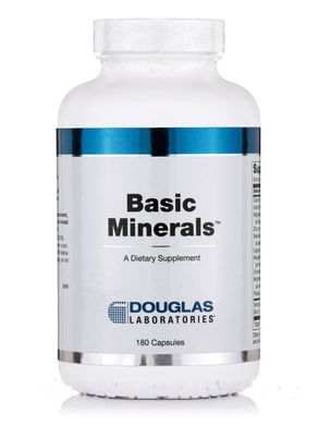 Основные минералы Douglas Laboratories (Basic Minerals) 180 капсул купить в Киеве и Украине