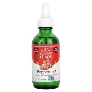 SweetLeaf, Жидкая стевия, перечная мята, Wisdom Natural, 60 мл купить в Киеве и Украине