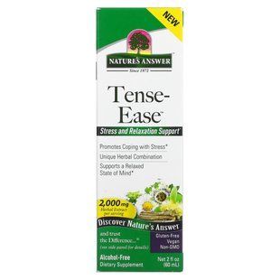 Natures Answer, Tense-Ease, alcohol-free, 2000 mg, 2 fl oz (60 ml)