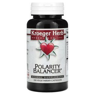 Kroeger Herb Co, Polarity Balancer, 100 вегетаріанських капсул