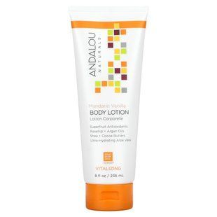 Nutrient Body Lotion, Andalou Naturals, Mandarin, Vanilla, 236 ml.